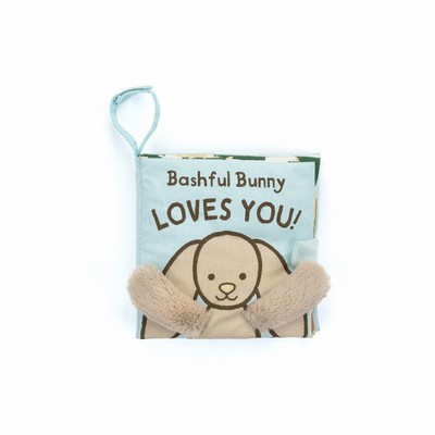 Jellycat Bashful Conejo Loves You Libros | ZMQD-65871